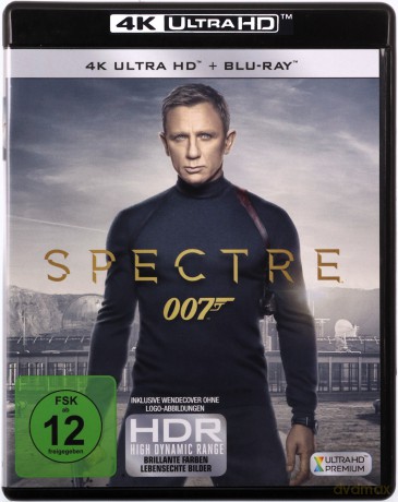 007 James Bond Spectre [Blu-Ray 4K]+[Blu-Ray]