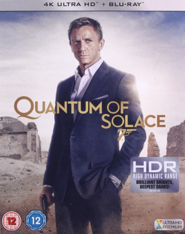 007 James Bond Quantum of Solace [Blu-Ray 4K]+[Blu-Ray]