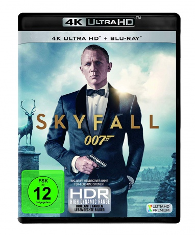 007 James Bond Skyfall [Blu-Ray 4K]+[Blu-Ray]