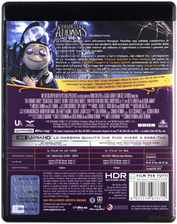 The Addams Family (Rodzina Addamsów) [Blu-Ray 4K]+[Blu-Ray]