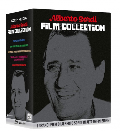 Alberto Sordi Film Collection: Smoke over London / An Italian in America / Mamma mia, che impressione! / Pardon, Are You for or Against? / Incontri proibiti [BOX] [5xBlu-Ray 4K]+[5xBlu-Ray]