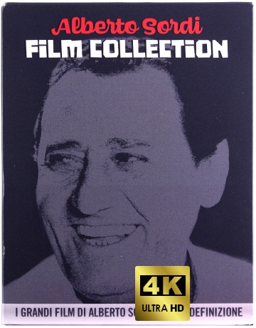 Alberto Sordi Film Collection: Smoke over London / An Italian in America / Mamma mia, che impressione! / Pardon, Are You for or Against? / Incontri proibiti [BOX] [5xBlu-Ray 4K]+[5xBlu-Ray]