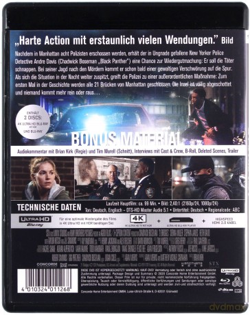 21 Bridges [Blu-Ray 4K]+[Blu-Ray]