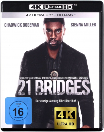 21 Bridges [Blu-Ray 4K]+[Blu-Ray]