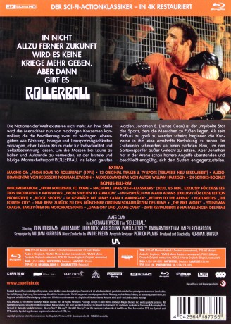 Rollerball (mediabook) [Blu-Ray 4K]+[2xBlu-Ray]