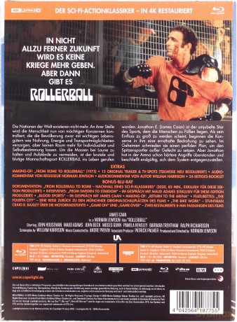 Rollerball (mediabook) [Blu-Ray 4K]+[2xBlu-Ray]