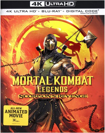 Mortal Kombat Legends: Scorpion's Revenge [Blu-Ray 4K]+[Blu-Ray]