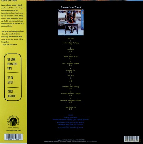 Townes Van Zandt: Townes Van Zandt - 50th Anniversary [Winyl]