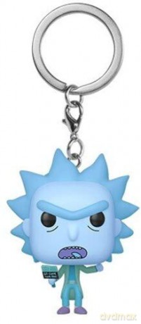 Funko Keychain (Movies) Rick And Morty - Hologram Rick Clone [FIGURKA]