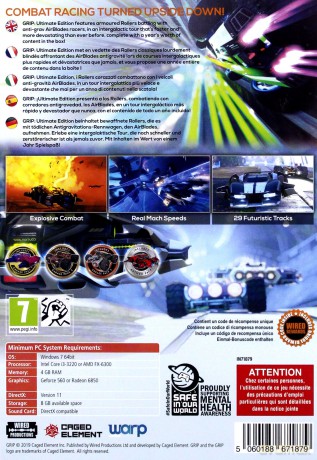 Grip: Combat Racing - Rollers Vs Airblades Ultimate Edition [GRA PC]
