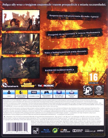 Warhammer End Times: Vermintide Gold [GRA PS4]