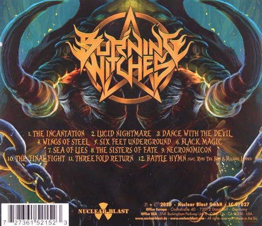 Burning Witches: Dance With The Devil [CD]