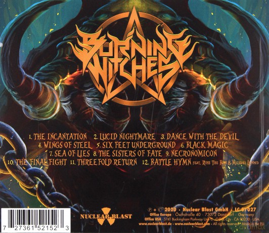 Burning Witches: Dance With The Devil [CD]