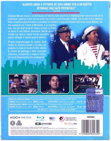 An Italian in America [Blu-Ray 4K]+[Blu-Ray]