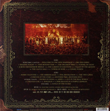 Ayreon: Electric Castle Live And Other Tales (earbook) [CD]