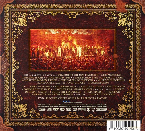 Ayreon: Electric Castle Live And Other Tales (digipack) [2CD]+[DVD]