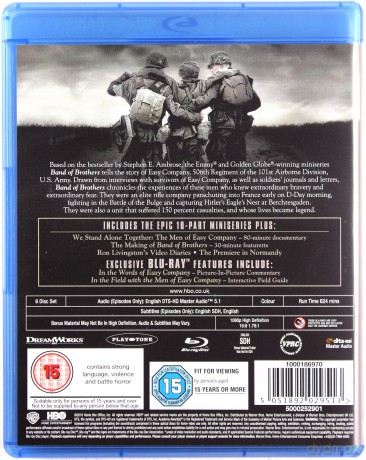 Band of Brothers (Kompania braci) [6xBlu-Ray]