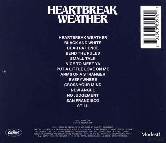 Niall Horan: Heartbreak Weather [CD]