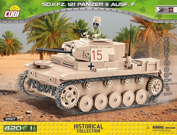 HC WWII (2527) Sd.Kfz. 121 Panzer Ii Ausf. F 420 [KLOCKI]