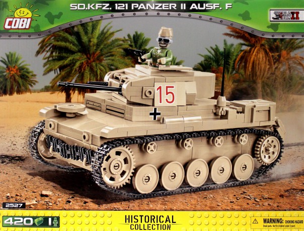 HC WWII (2527) Sd.Kfz. 121 Panzer Ii Ausf. F 420 [KLOCKI]