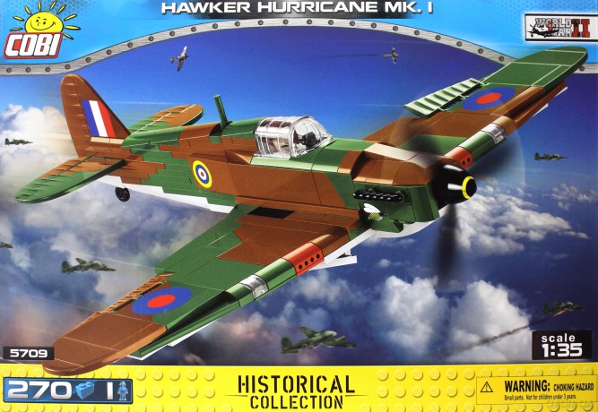 HC WWII (5709) Hawker Hurricane Mk.I 270 el. [KLOCKI]