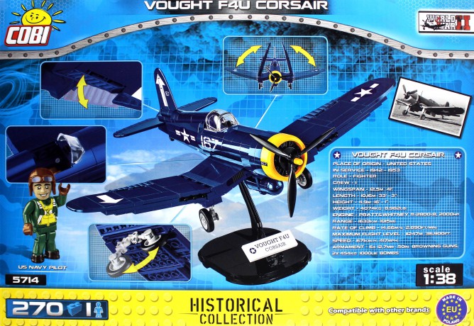 HC WWII (5714) a Corsair 270 el. [KLOCKI]
