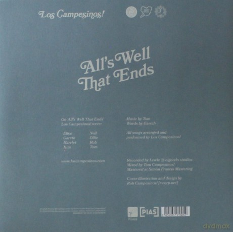 Los Campesinos: All's Well That Ends EP [Winyl]
