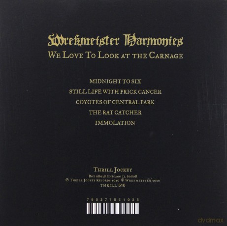 Wrekmeister Harmonies: We Love To Look At The Carnage [CD]