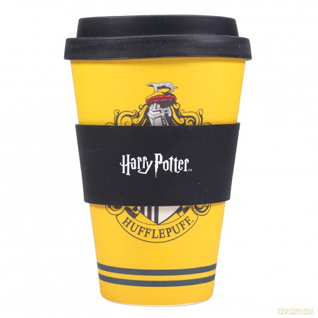 Harry Potter Hufflepuff Kubek podróżny Bamboo