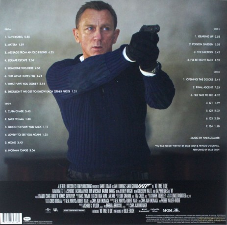 007 James Bond No Time To Die soundtrack (Nie czas umierać) [2xWinyl]