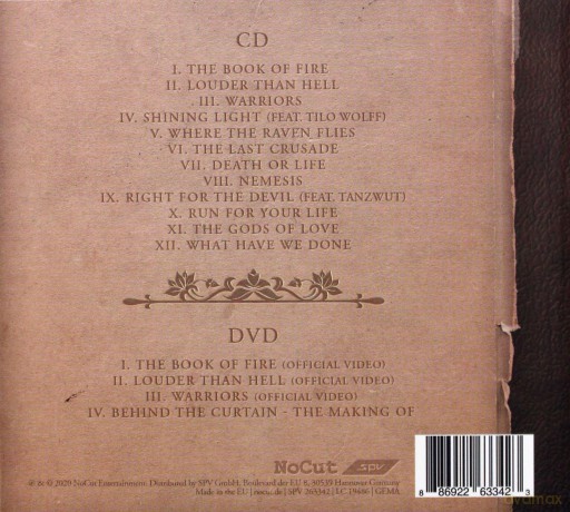 Mono Inc: The Book Of Fire (digipack) [DVD]+[CD]