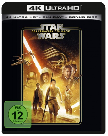 Star Wars: Episode VII - The Force Awakens (Gwiezdne wojny: Przebudzenie mocy) [Blu-Ray 4K]+[2xBlu-Ray]