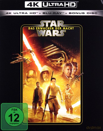 Star Wars: Episode VII - The Force Awakens (Gwiezdne wojny: Przebudzenie mocy) [Blu-Ray 4K]+[2xBlu-Ray]
