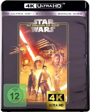 Star Wars: Episode VII - The Force Awakens (Gwiezdne wojny: Przebudzenie mocy) [Blu-Ray 4K]+[2xBlu-Ray]