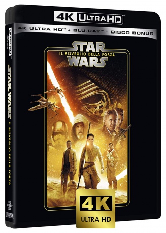 Star Wars: Episode VII - The Force Awakens (Gwiezdne wojny: Przebudzenie mocy) [Blu-Ray 4K]+[2xBlu-Ray]