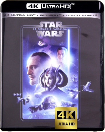 Star Wars: Episode I - The Phantom Menace (Gwiezdne wojny: Część I - Mroczne widmo) [Blu-Ray 4K]+[2xBlu-Ray]