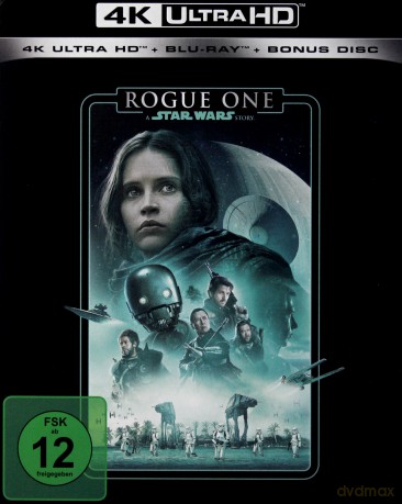 Rogue One: A Star Wars Story (Łotr 1. Gwiezdne wojny - historie) [Blu-Ray 4K]+[2xBlu-Ray]