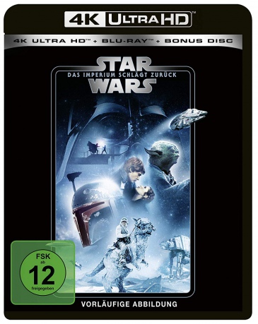 Star Wars: Episode V - The Empire Strikes Back (Gwiezdne wojny: Część V - Imperium kontratakuje) [Blu-Ray 4K]+[2xBlu-Ray]