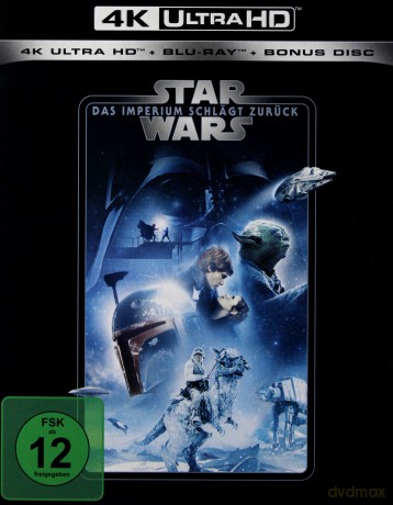 Star Wars: Episode V - The Empire Strikes Back (Gwiezdne wojny: Część V - Imperium kontratakuje) [Blu-Ray 4K]+[2xBlu-Ray]