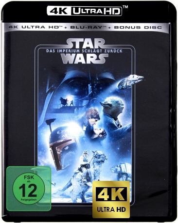 Star Wars: Episode V - The Empire Strikes Back (Gwiezdne wojny: Część V - Imperium kontratakuje) [Blu-Ray 4K]+[2xBlu-Ray]