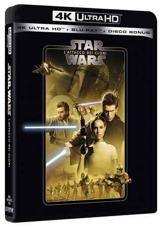Star Wars: Episode II - Attack of the Clones (Gwiezdne wojny: Część II - Atak klonów) [Blu-Ray 4K]+[2xBlu-Ray]