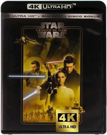 Star Wars: Episode II - Attack of the Clones (Gwiezdne wojny: Część II - Atak klonów) [Blu-Ray 4K]+[2xBlu-Ray]