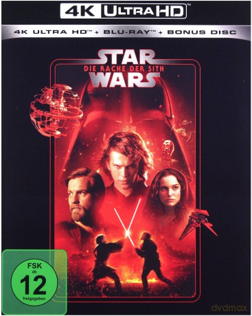 Star Wars: Episode III - Revenge of the Sith (Gwiezdne wojny: Część III - Zemsta Sithów) [Blu-Ray 4K]+[2xBlu-Ray]