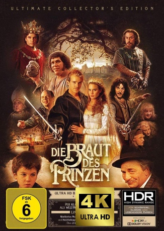 The Princess Bride (Narzeczona dla księcia) [Blu-Ray 4K]+[Blu-Ray]+[2DVD]