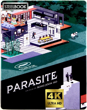 Parasite (steelbook) [Blu-Ray 4K]+[Blu-Ray]+[DVD]