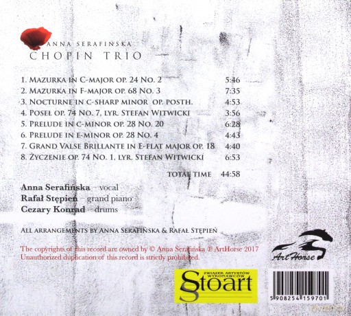 Anna Serafińska: Chopin Trio [CD]