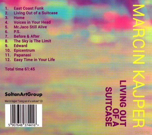 Kajper Marcin: Living out of a suitcase [CD]