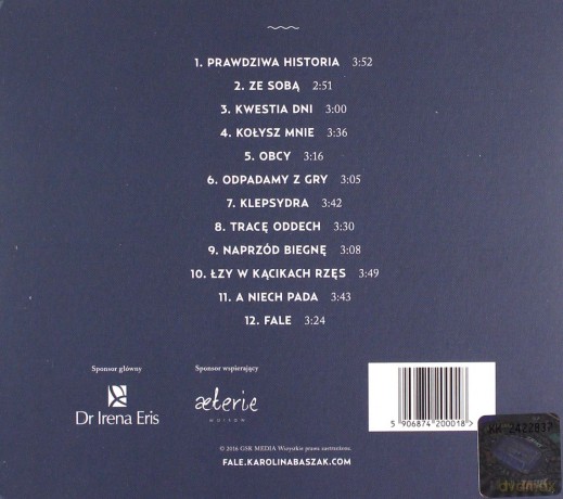 Karolina Baszak: Fale [CD]