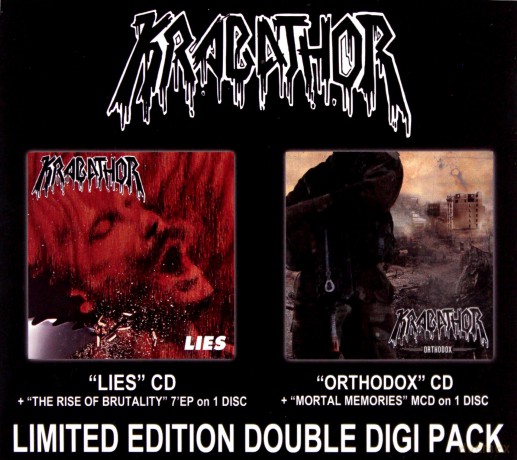 Krabathor: Lies + The Rise Of Brutality (digipack) [2CD]