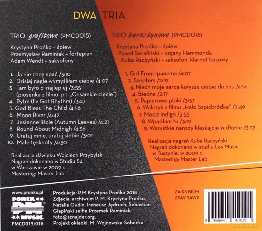 Krystyna Prońko: Dwa Tria [CD]